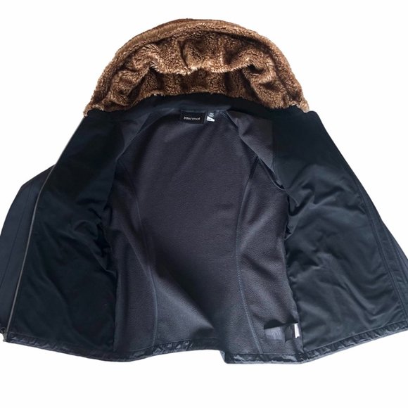 Marmot Women’s Furlong Fleece Lined Jacket Hood L - Picture 9 of 16